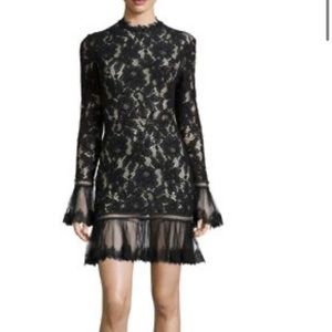 Alexis lace floral dress Medium